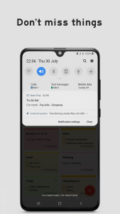 اسکرین شات 5 برنامه Note Plus - Notepad, Checklist