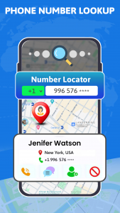 اسکرین شات برنامه Mobile Number Locator on Map 1