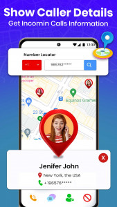 اسکرین شات 2 برنامه Mobile Number Locator on Map