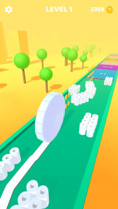 اسکرین شات بازی Paper Line - Toilet paper game 4