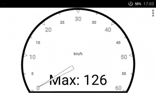 اسکرین شات برنامه Simple GPS Speedometer Free 4