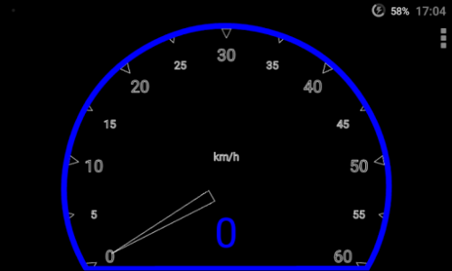 اسکرین شات برنامه Simple GPS Speedometer Free 2