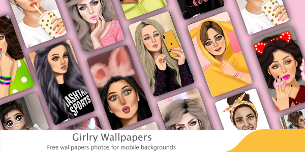 اسکرین شات برنامه Girly Wallpaper 1