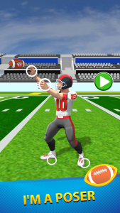 اسکرین شات بازی Hyper Touchdown 3D 1