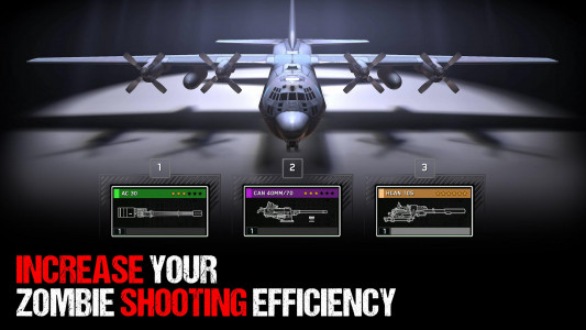 اسکرین شات 1 بازی Zombie Gunship Survival: AC130