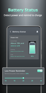 اسکرین شات برنامه Flash on Call and SMS - Battery Manager 4