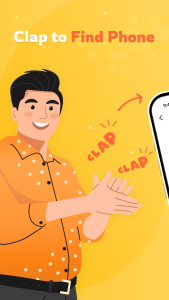 اسکرین شات 1 برنامه Find Your Phone by Clap&Flash