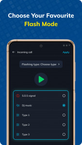 اسکرین شات 5 برنامه Flash Alerts: Flashing Lights