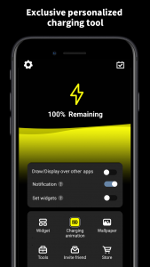 اسکرین شات برنامه Flashing charging animation 4