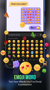 اسکرین شات 5 برنامه LED Keyboard: Colorful Light