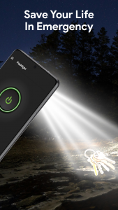 اسکرین شات برنامه Flashlight: Torch Light Pro 2