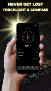 اسکرین شات 6 برنامه Flashlight LED & Flash Alert