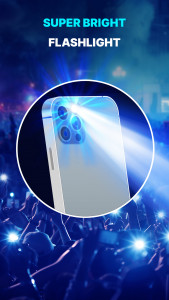 اسکرین شات برنامه Flashlight App: Flash Alert 3