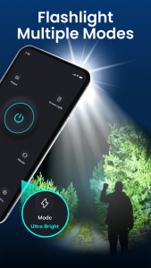 اسکرین شات 2 برنامه Flash Alert: Flashlight & SMS