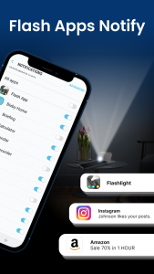 اسکرین شات برنامه Flash Alert & Led Torch Light 5