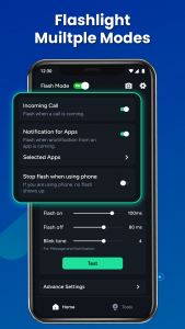 اسکرین شات برنامه Call Flashlight: Flash Alert 2