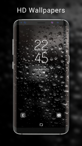 اسکرین شات 4 برنامه Dark mode SMS theme