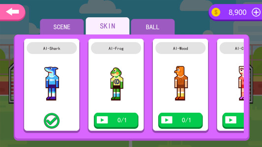 اسکرین شات 5 بازی Droll Soccer--fly ball