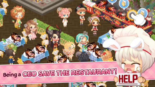 اسکرین شات 3 بازی My Secret Bistro :Cooking Game