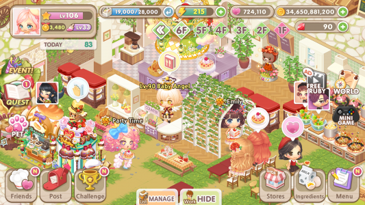 اسکرین شات 7 بازی My Secret Bistro :Cooking Game
