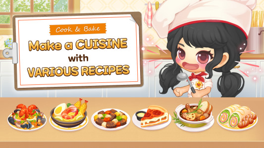 اسکرین شات 1 بازی My Secret Bistro :Cooking Game