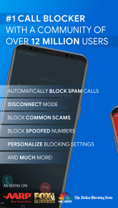 اسکرین شات برنامه Call Control. Call Blocker 1