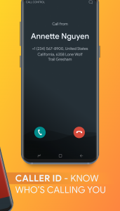 اسکرین شات 3 برنامه Call Control. Call Blocker