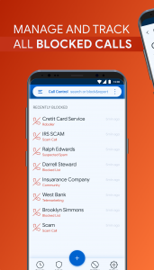 اسکرین شات 4 برنامه Call Control. Call Blocker