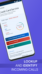 اسکرین شات 5 برنامه Call Control. Call Blocker