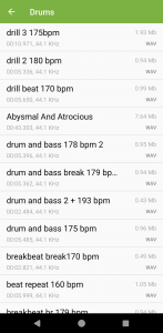 اسکرین شات 3 برنامه Free Sounds - Samples & Loops
