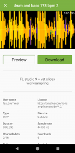 اسکرین شات 1 برنامه Free Sounds - Samples & Loops