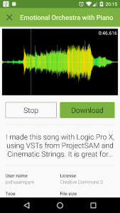 اسکرین شات برنامه Free Sounds - Samples & Loops 1