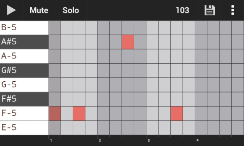اسکرین شات 2 برنامه GrooveMixer Beat Maker