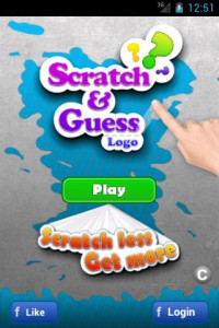 اسکرین شات بازی Scratch and Guess Logo 1