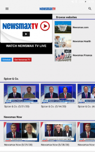 اسکرین شات برنامه Newsmax TV & Web 4
