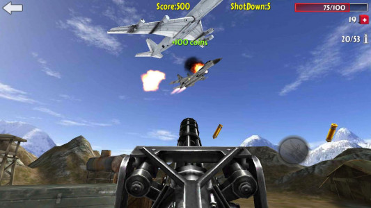 اسکرین شات بازی Flight Gun 3D 1