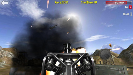 اسکرین شات بازی Flight Gun 3D 3