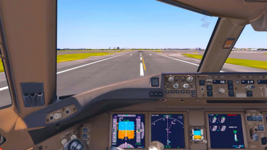 اسکرین شات بازی Flight Simulator 3D:Plane Pilot Fly Free Game 6
