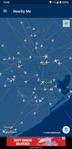 اسکرین شات برنامه FlightAware Flight Tracker 1