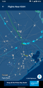 اسکرین شات برنامه FlightAware Flight Tracker 6