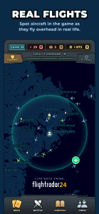 اسکرین شات 1 بازی Skycards by Flightradar24