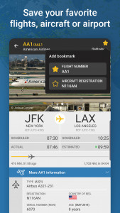 اسکرین شات برنامه Flightradar24 Flight Tracker 6