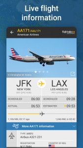 اسکرین شات برنامه Flightradar24 Flight Tracker 3