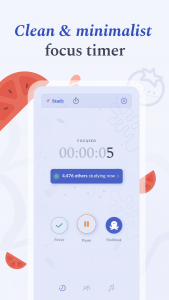 اسکرین شات برنامه Flipd: Focus & Study Timer 3