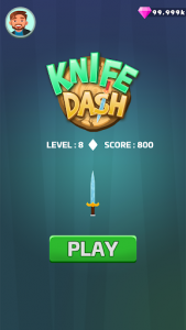 اسکرین شات بازی Knife Dash 1