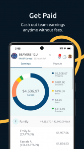 اسکرین شات 4 برنامه FlipGive Shop - Funding Sports