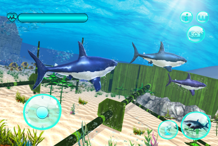 اسکرین شات بازی Big Shark Vs Small Sharks 8