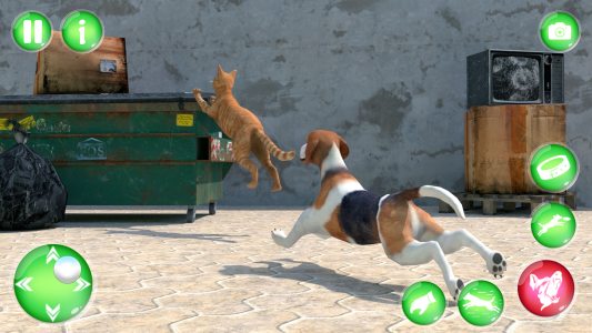 اسکرین شات 4 بازی Virtual Dog Sim: Pet Dog Games