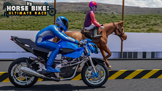 اسکرین شات 1 بازی Horse Vs Bike: Ultimate Race