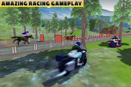 اسکرین شات 6 بازی Horse Vs Bike: Ultimate Race